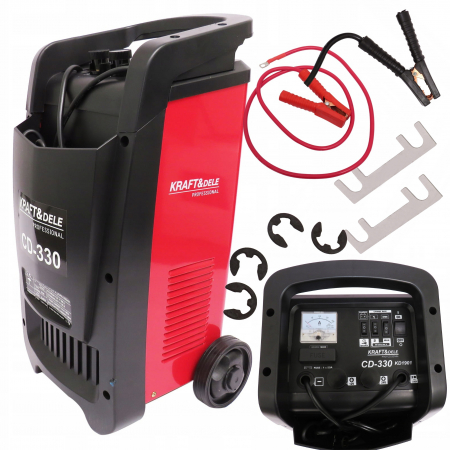 Robot incarcare pornire auto 180A redresor baterie 12V-24V auto, tractor, tir, camion (KD1901) [3]