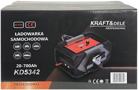 Robot incarcare pornire auto 220A redresor baterie 12V-24V, 20-700Ah auto, tractor, tir, camion (KD5342) [12]