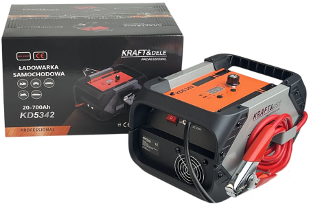 Robot incarcare pornire auto 220A redresor baterie 12V-24V, 20-700Ah auto, tractor, tir, camion (KD5342) [1]