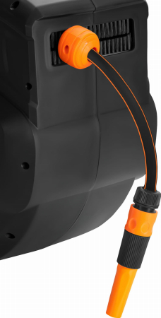 Rola automata furtun gradina 30m + 2m, 1/2", montare perete, derulare automata, 8-24 bar (KD2153) [9]