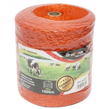 Gard electric - pachete si accesorii - Rola fir 1000m 2.5 mm 3x0.15 mm SS 7.4 Ohm m gard electric DISBY67 (BK87651)