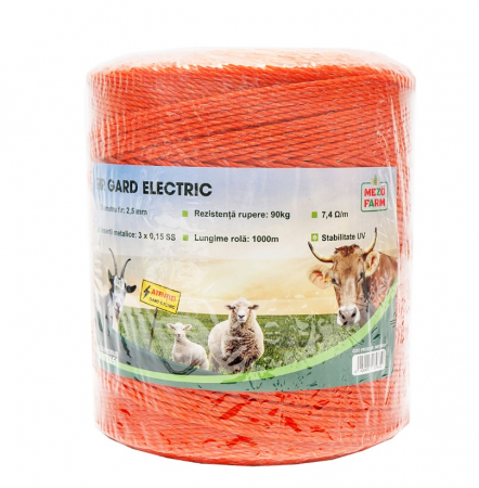 Rola fir 1000m 2.5 mm 3x0.15 mm SS 7.4 Ohm m gard electric (M87Z651) [2]