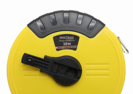 Ruleta de masurare geodezica 20 m, din fibra de sticla, cu maner antiderapant (KD10424) [1]