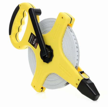 Ruleta de masurare geodezica 30 m, din fibra de sticla, cu maner antiderapant (KD10427) [1]