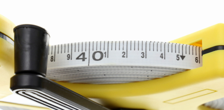 Ruleta de masurare geodezica 50 m, din fibra de sticla, cu maner antiderapant (KD10428) [9]