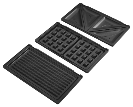 Sandwich maker 3 in 1, 1500 W, aparat pentru vafe, sandwich si grill  (KD4401) [10]