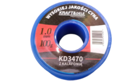 Sarma de sudura Fludor cositor cu colofoniu 1 mm 100 g (KD3470) [4]