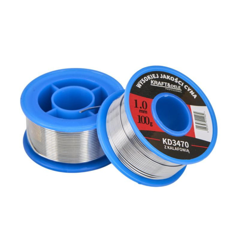 Sarma de sudura Fludor cositor cu colofoniu 1 mm 100 g (KD3470) [6]