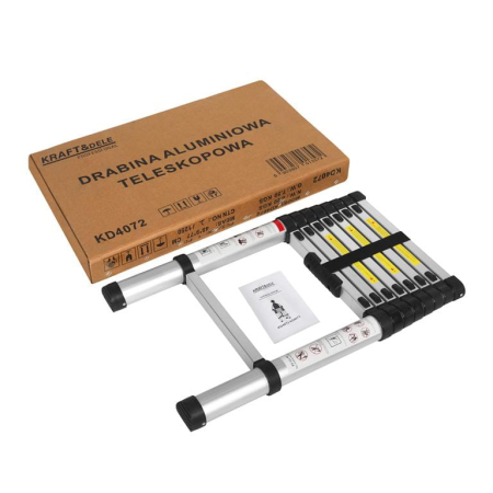 Scara aluminiu telescopica dubla 8 trepte 2,6 m (KD4072) [12]
