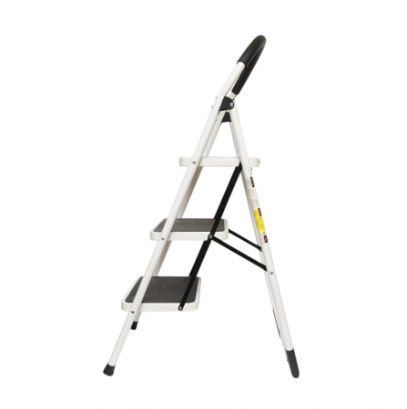 Scara metalica pliabila, 3 trepte cauciuc antiderapant, inaltime 127cm, sarcina maxima 150Kg (DISPN85) [3]