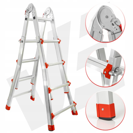 Scara multifunctionala 4x4 aluminiu (V87100) [0]