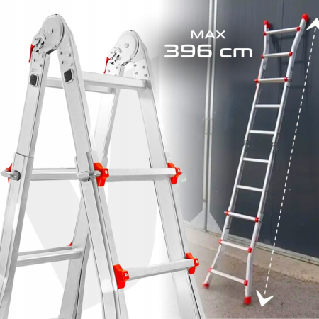 Scara multifunctionala 4x4 aluminiu (V87100) [2]