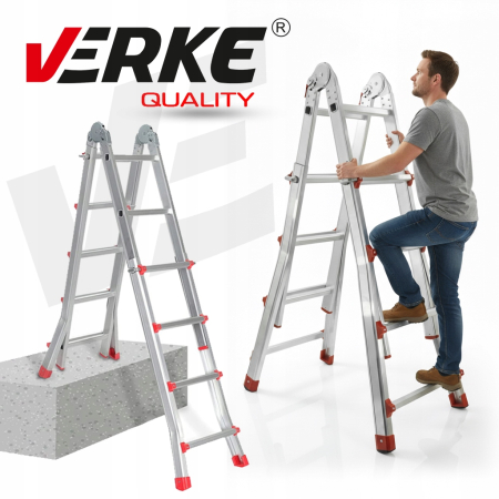 Scara multifunctionala 4x4 aluminiu (V87100) [4]