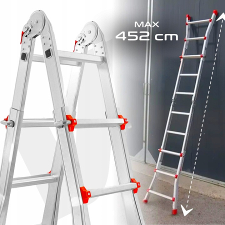 Scara multifunctionala 4x5 aluminiu (V87101) [7]