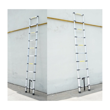 Scara telescopica din aluminiu 2.9m, 10 trepte antiderapante, sarcina maxima 150kg  (DISVF03) [9]