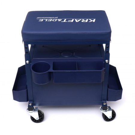 Scaun de atelier, cu sertar si spatii de depozitare 60x40x44,5 cm (KD10761) [7]