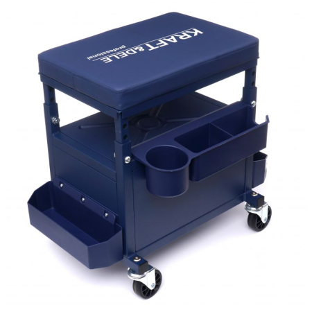 Produse noi (necategorizate) - Scaun de atelier, cu sertar si spatii de depozitare 60x40x44,5 cm (KD10761)