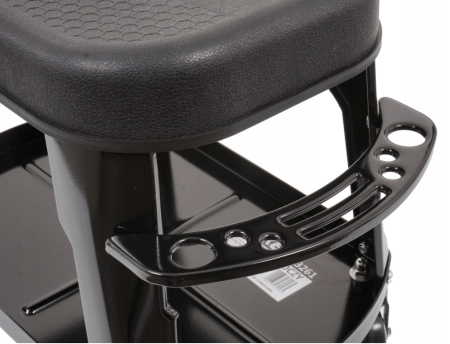 Scaun de atelier mecanic cu roti si suport pentru scule, 135 kg (V83261) [3]