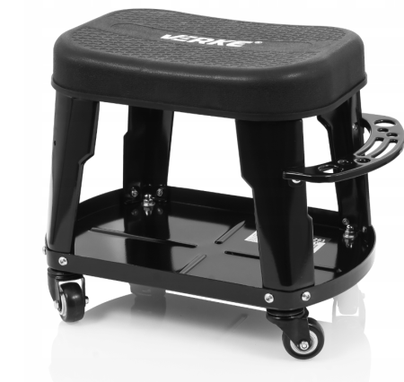 Scaun de atelier mecanic cu roti si suport pentru scule, 135 kg (V83261) [1]