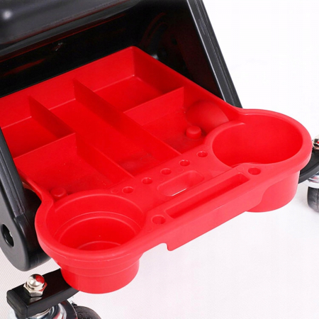 Scaun service auto cu sertar scule roti 360 grade atelier mecanic (S11646) [5]