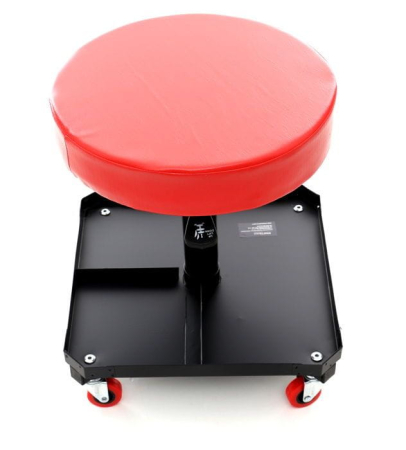 Scaun service auto tapitat, roti 360° rotativ reglabil (KD376) [4]