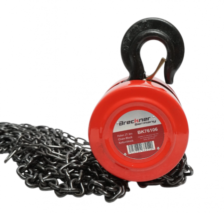 Scripete, Macara cu Lant, Palan Manual, 2T 2 Tone lant 3m DISTL84 (BK76106) [3]