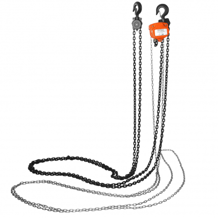 Scripete - Scripete, Macara cu Lant, Palan Manual, 3T 3 Tone lant 6m 8mm (KD3502)
