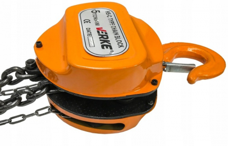 Scripete Macara cu Lant Palan Manual 5 Tone lant 5m (V87268) [4]