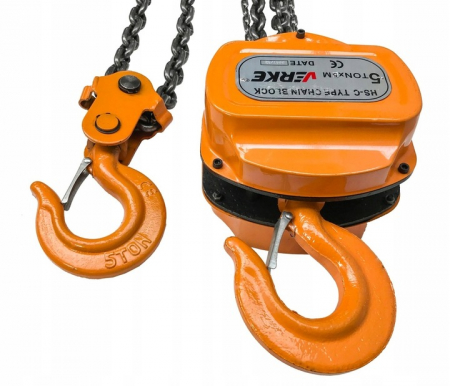 Scripete Macara cu Lant Palan Manual 5 Tone lant 5m (V87268) [3]