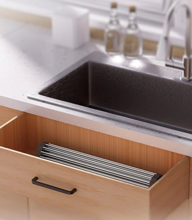 Scurgator vase pliabil din tije otel pentru chiuveta (KH-1903) [6]