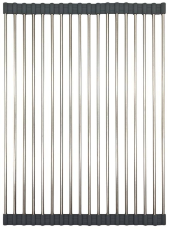 Depozitare si organizare - Scurgator vase pliabil din tije otel pentru chiuveta (KH-1903)