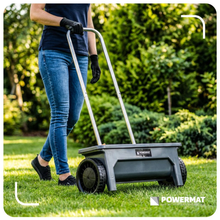 Semanatoare manuala gazon si gradina 12 L latime 46 cm reglaj 10 trepte PM1546 (PM-SRO-12T) [27]