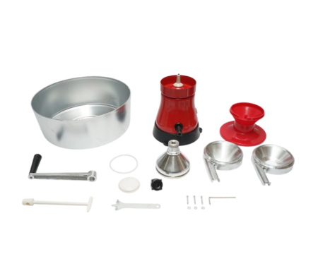 Separator smantana manual lapte 80 l h vas aluminiu 5 l degresare (DISPM68) [3]