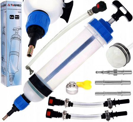 Accesorii / consumabile atelier auto - Seringa pompa introdus sau scos ulei lichid frana 1.5L (TA4153)