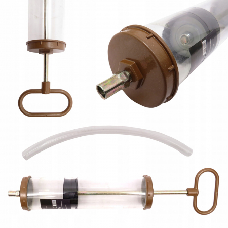Accesorii / consumabile atelier auto - Seringa pompa introdus sau scos ulei lichid frana 500ml (KD1455)