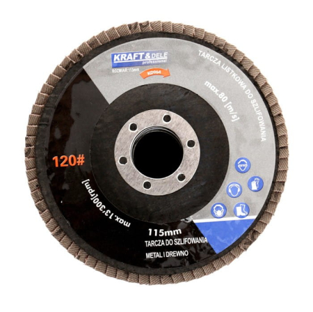 Scule electrice - Set 10 discuri 115mm granulatie P40 (KD960)