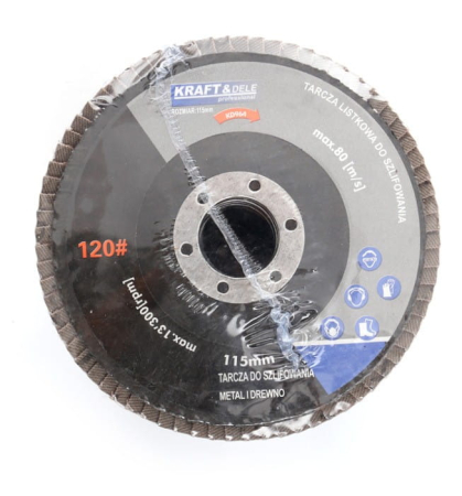 Set 10 discuri 115mm granulatie P80 (KD962) [4]