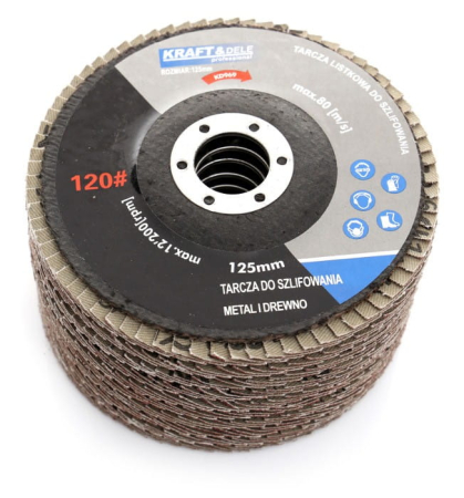 Set 10 discuri 125mm granulatie P40 (KD965) [2]