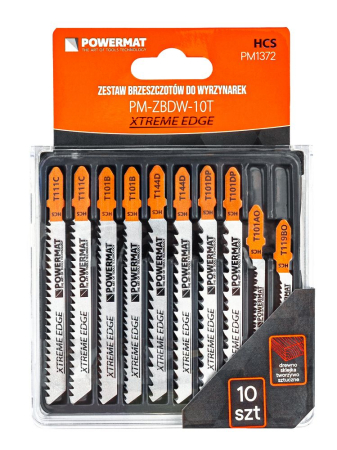 Set 10 panze pentru ferastrau pendular prindere tip T PM1372 (PM-ZBDW-10T) [1]