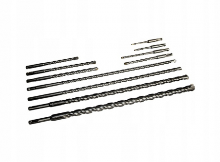 Set 11 burghie 5-20mm SDS+ pentru beton (33606) [4]