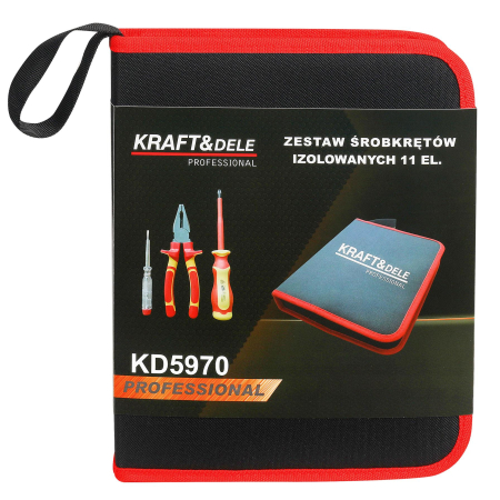 Set 11 unelte de mana izolate, surubelnite clesti electrician 11 piese, (KD5970) [9]