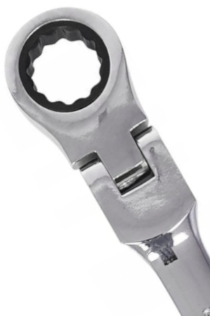 Set 12 chei cu clichet articulate 8-19mm 12bucati piese cap flexibil Cr-V (KD10947) [4]