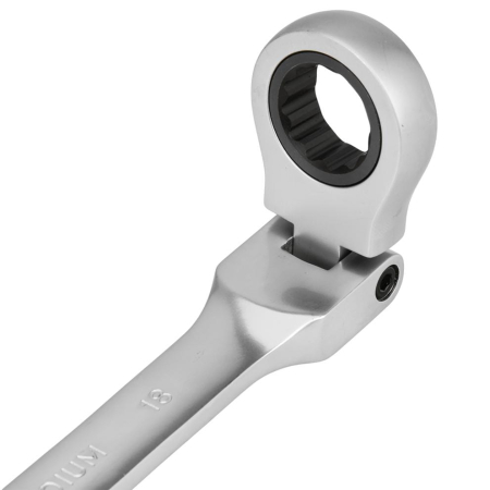 Set 12 chei cu clichet articulate 8-19mm 12bucati piese cap flexibil Cr-V (KD11304) [5]