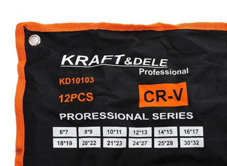 Set 12 chei fixe 6-32mm 12bucati piese Cr-V (KD10103) [7]