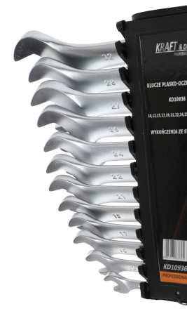 Set 12 chei fixe combinate 10-32mm 12bucati piese Cr-V (KD10936) [5]