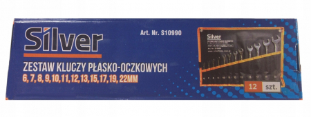 Set 12 chei fixe combinate 6-22mm 12bucati piese Chrome-Vanadium Cr-V (S10990) [3]