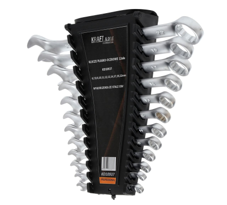 Set 12 chei fixe combinate 6-22mm 12bucati piese Cr-V (KD10937) [2]