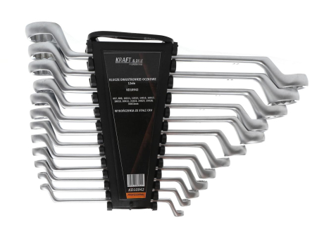 Set 12 chei inelare cu cot 6-32mm 12bucati piese Chrome-Vanadium Cr-V (KD10942) [1]