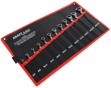 Set 12 chei inelare cu cot 6-32mm Cr-V (KD10927) [2]