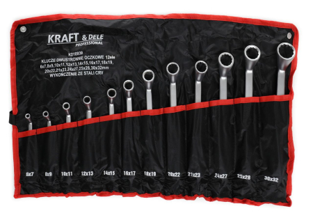Set 12 chei inelare cu cot 6-32mm Cr-V (KD10939) [4]